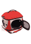 Transporttasche Rider, rot / beige