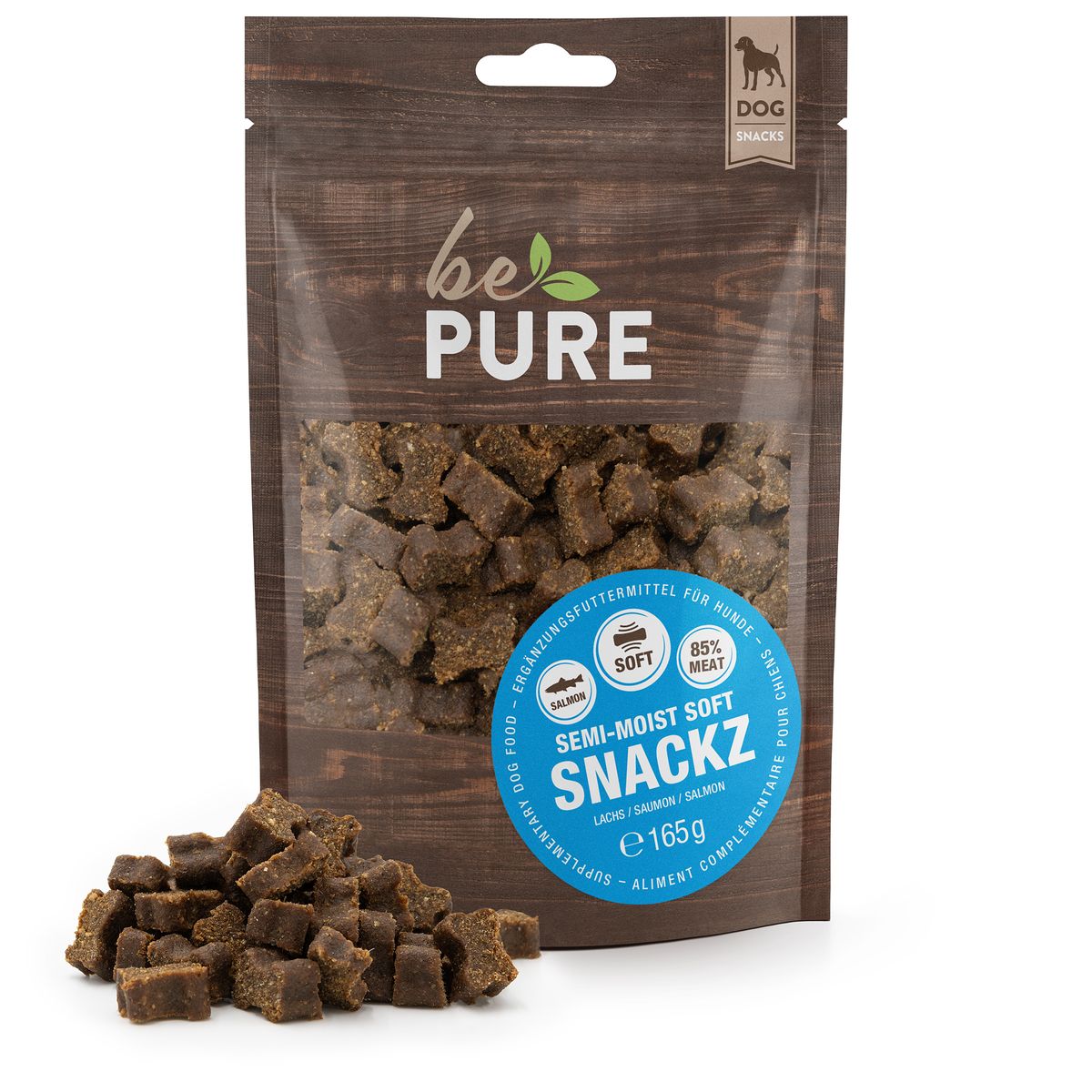 Dog Semi-Moist Soft Snackz Saumon sans céréales