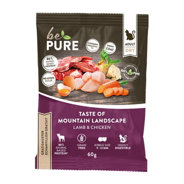 Gratismuster Cat Taste of Mountain Landscape Adult