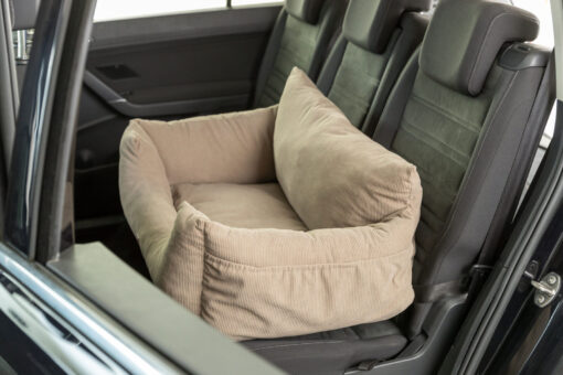 Autositz doppelt, taupe