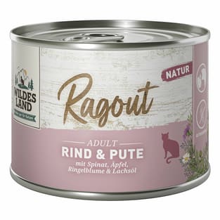 Feline Ragout Adult Rind & Pute mit Spinat