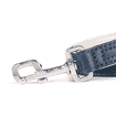 Hermitage Vitello leather Dog leash in blue