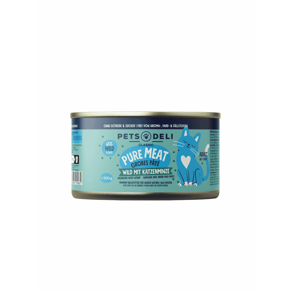 Adult Pure Meat Wild mit Katzenminze - Gibier avec menthe à chat