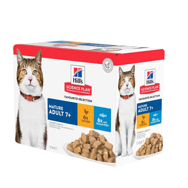 Feline Favourite Selection Mature Adult 7+ - Sachet