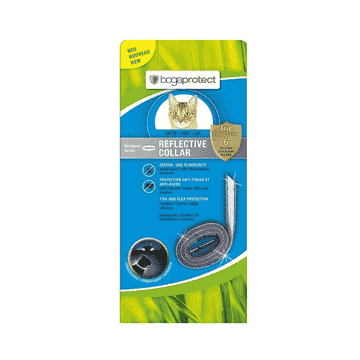 bogaprotect Anti-Parasit Katzenhalsband reflektierend