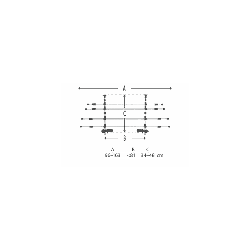 Auto-Gitter, silber/schwarz