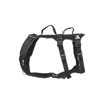Hundegeschirr Vary Support, schwarz