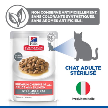 Feline Sterilised Cat Salmon - Sachets