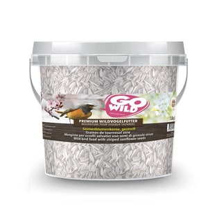 Nourriture pour oiseaux sauvages premium graines de tournesol striées