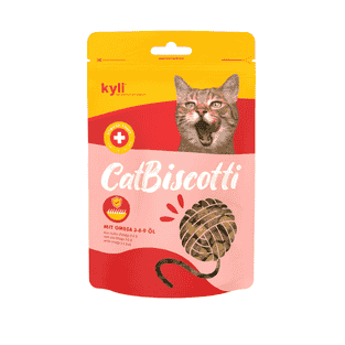 CatBiscotti avec de l'huile oméga 3-6-9