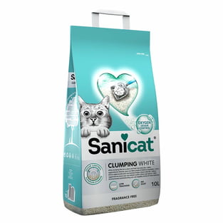 Litières pour chat Clumping White Neutre
