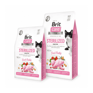 Care Cat Grainfree - Rabbit -Sterilized Sensitive