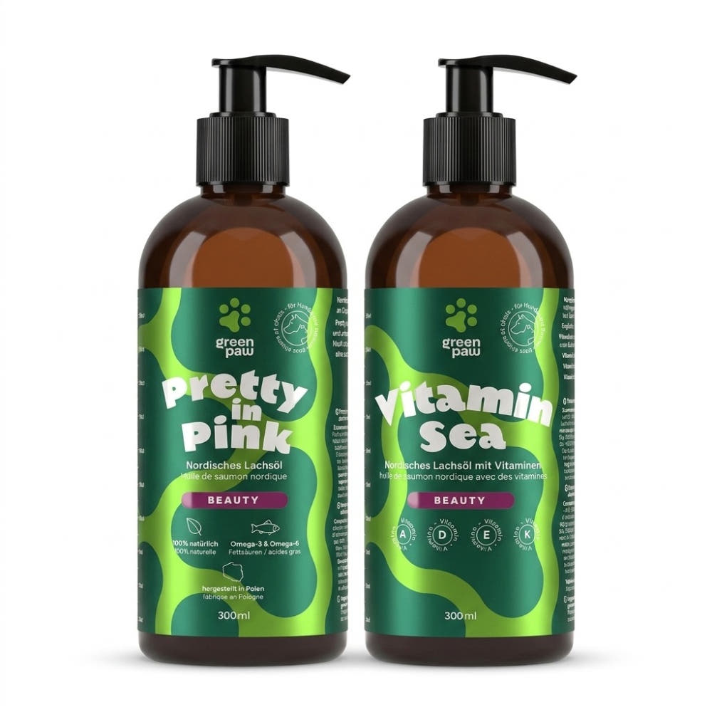 Lachsöl-Bundle Pretty in Pink & Vitamin Sea