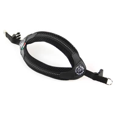 Tre Ponti Harnais en tissu filet, noir