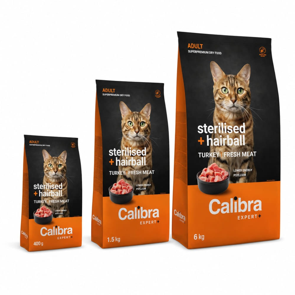 EXPERT + Adult Sterilized & Hairball Turkey & Chicken