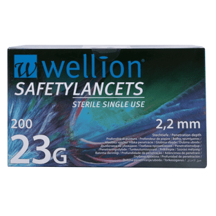 Lancettes de sécurité 23G
