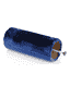 Deckenspanner Ø 15 x 40 cm, blau