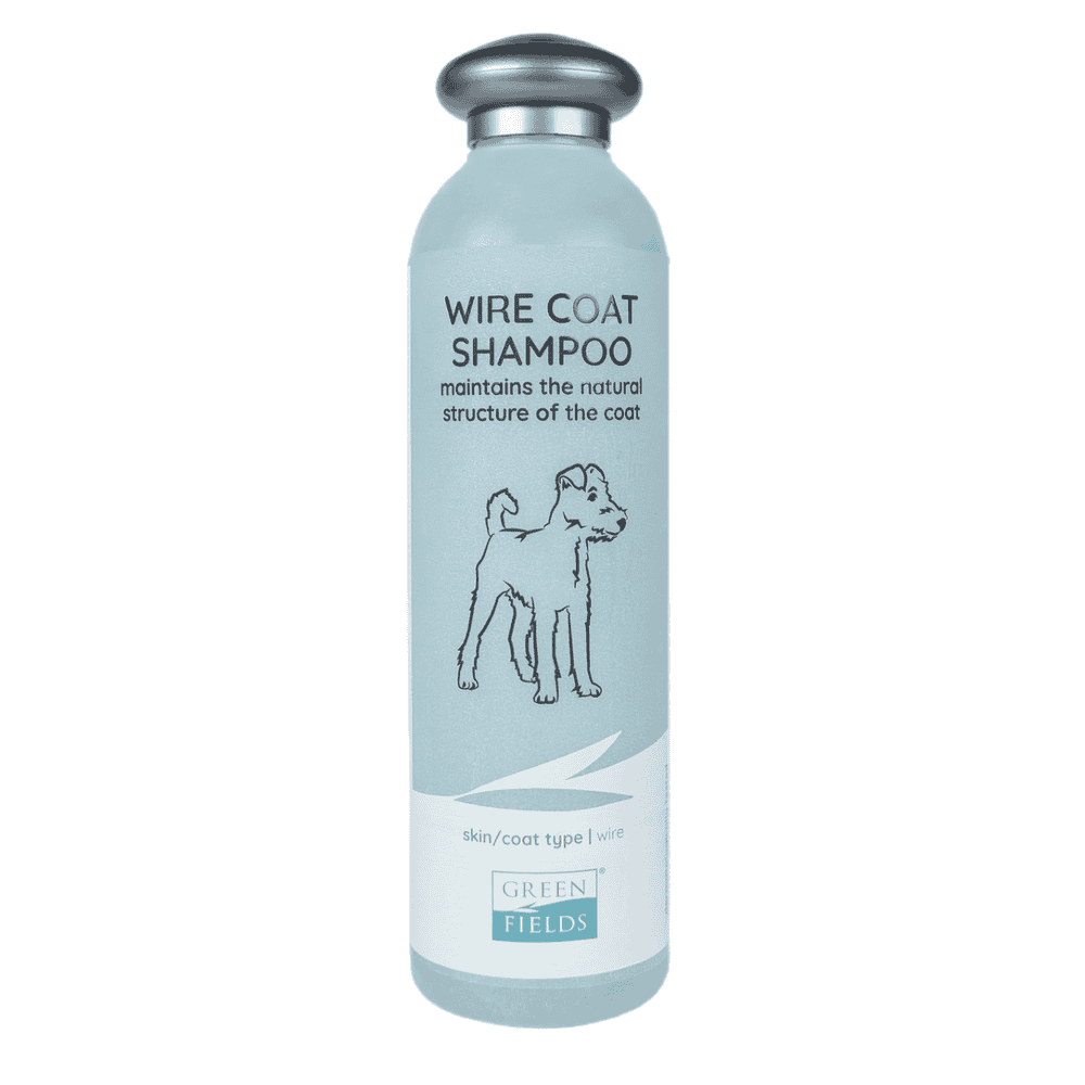 Wire Coat Shampoo maintains the natural structure