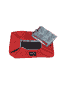 Couverture de lit pour chien et chat, Pluo28 rouge, S
