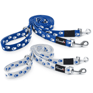 Laisse Nordic bleu & blanc