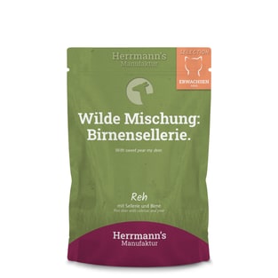 Selection Reh mit Sellerie, Birne und Nachtkerzenöl
