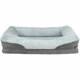 Lit Vital Lino carré, gris/gris clair