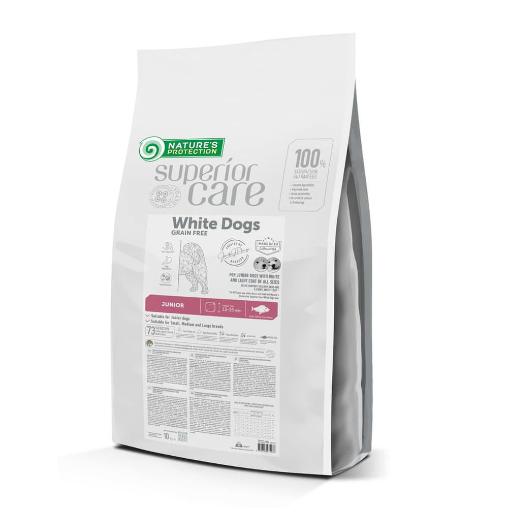 White Dogs Junior All Breed White Fish