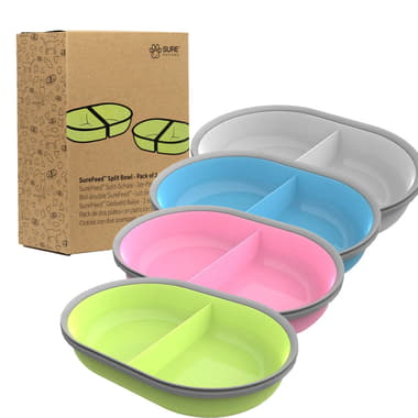 Gamelles doubles pour distributeur de nourriture SureFeed