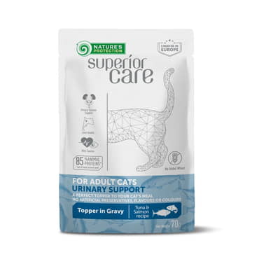 Urinary Support Adult Cats Topper in Gravy Tuna & Salmon