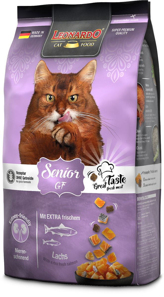 Senior Geflügel Cat