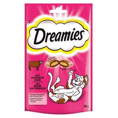 Dreamies avec bœuf