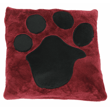 2in1 dog blanket &amp; cushion Pillo, dark red