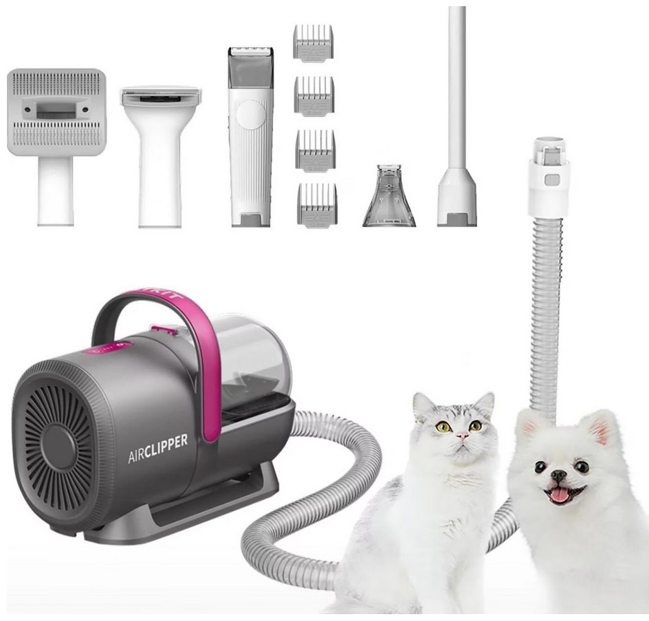 AirClipper Kit de toilettage 5-en-1 pour animaux
