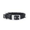Milano Halsband Nylon für Hunde in schwarz