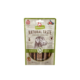 Hund - Natural Taste Zahnpflege Hirsch
