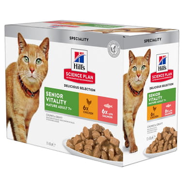Feline Senior Vitality Delicious Selection - Sachet
