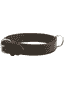 Weichleder-Halsband, Braun