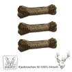 Venison chew bone