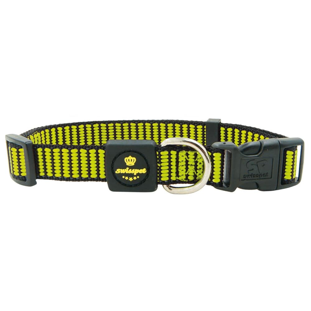 swisspet Collier Citydog, jaune-vert, S