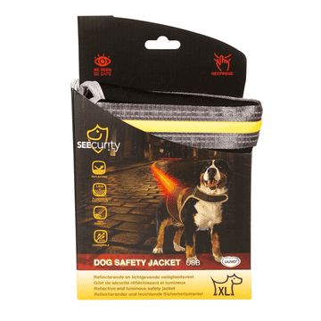 SEECurity Gilet lumineux USB en néoprène XL