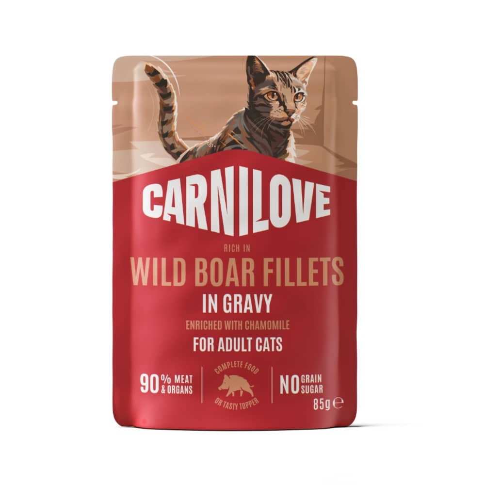 Adult Wild Boar with Chamomile Gravy Pouch