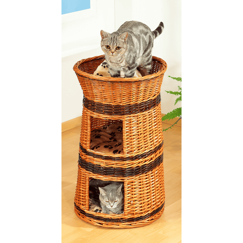 Double tour habitable pour chats