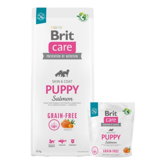 Care Dog Puppy Grainfree - Salmon