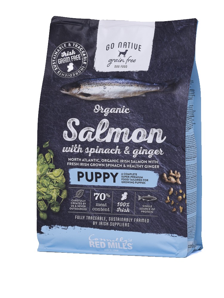 Puppy with Organic Salmon Dry Dog Food