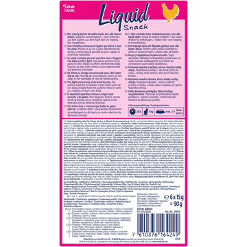 Cat Liquid Snack Huhn+Taurin