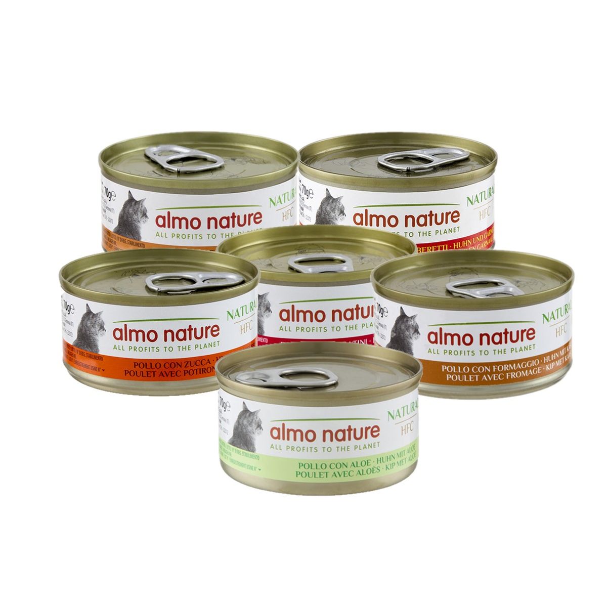 HFC Natural / Huhn, 24x70g
