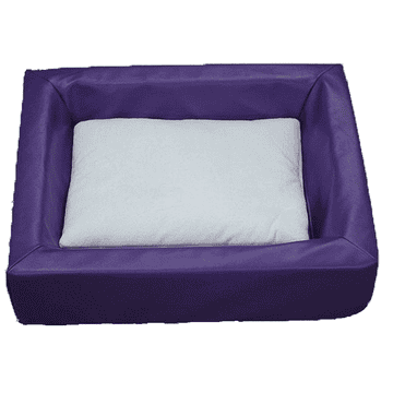 Lit hygiénique lavable avec coussin intégré