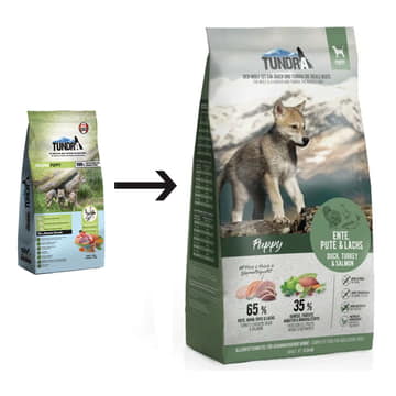 Dog Puppy Ente, Pute & Lachs