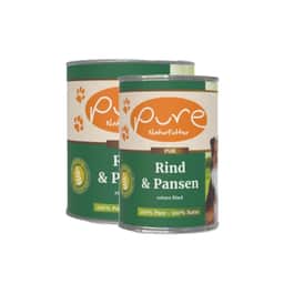 Hundemenü Rind mit Pansen