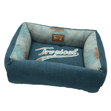 Hunde- & Katzenbett Tropical